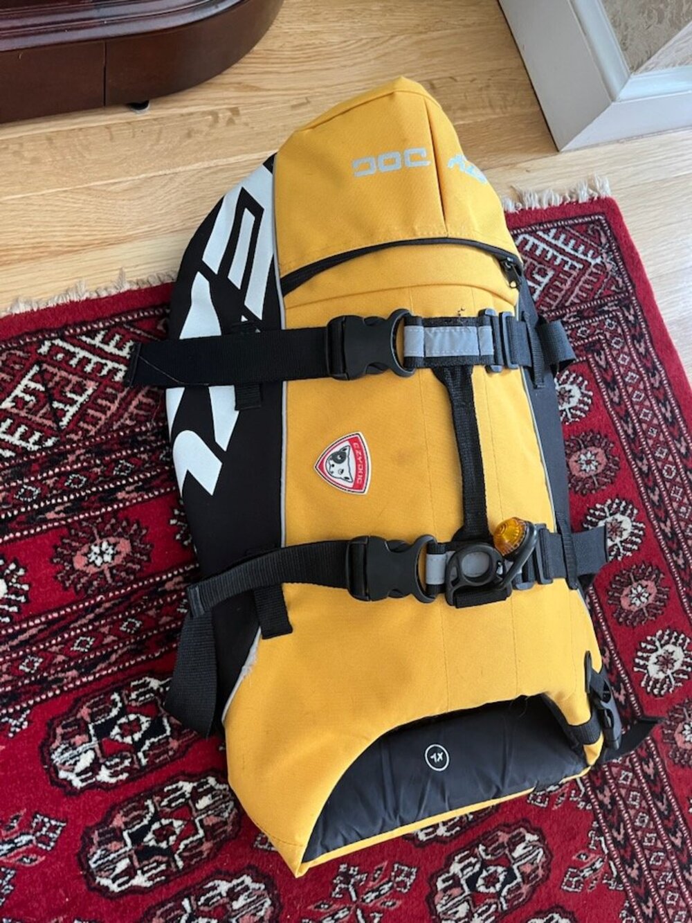 EzyDog Doggy Flotation Device Life Jacket, Yellow, Large Breed